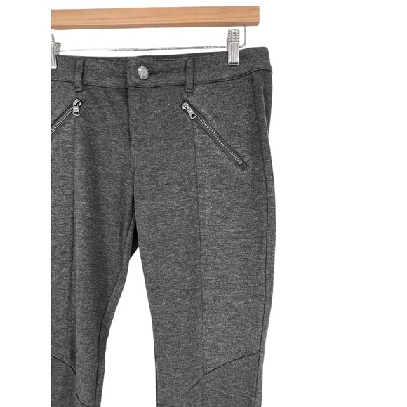 Boom Boom Jeans Size 13 Francesca's Stretch Pants Gray Quilt Skinny Faux Pockets - Picture 6 of 16